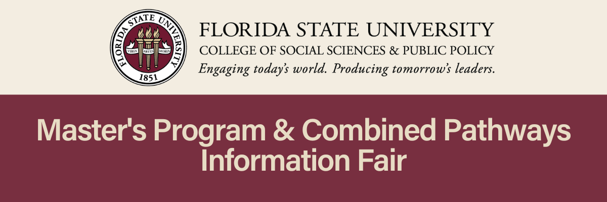COSSPP's Master's Program & Combined Pathways Information Fair