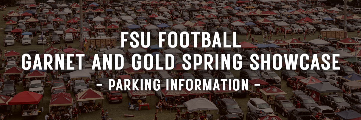 FSU Football Parking Announcement - Spring Showcase 2023