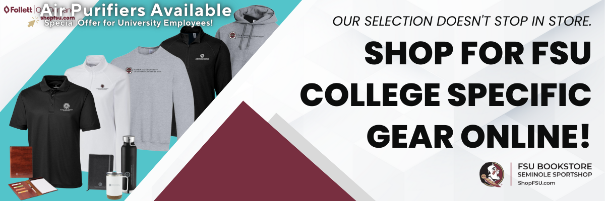 Shop FSU College Specific Gear Online with Follett On-Demand