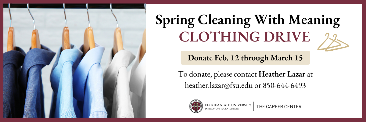 Spring Cleaning With Meaning Clothing Drive
