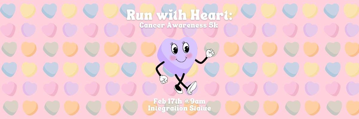 Run with Heart 5k Logo