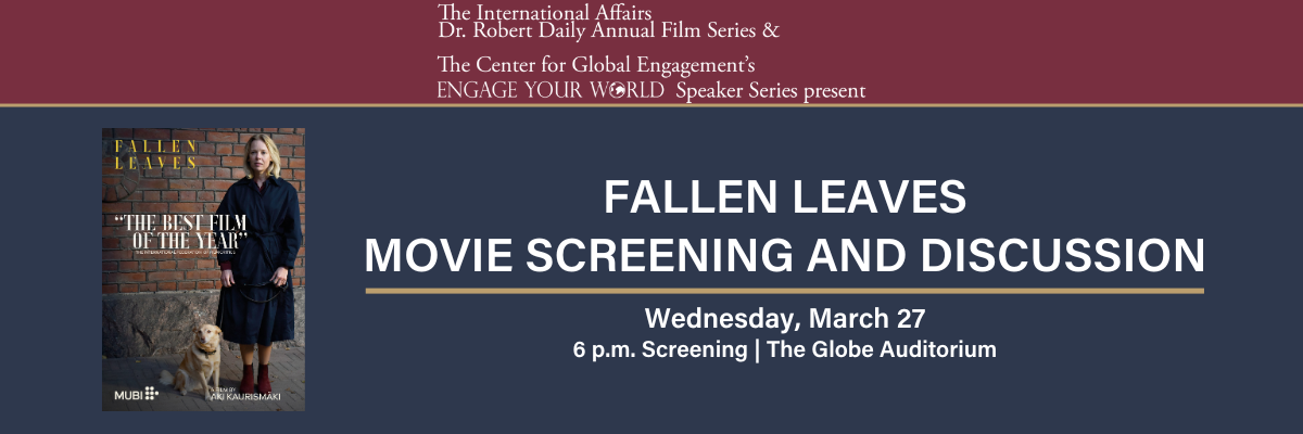 "Fallen Leaves" Screening and Discussion