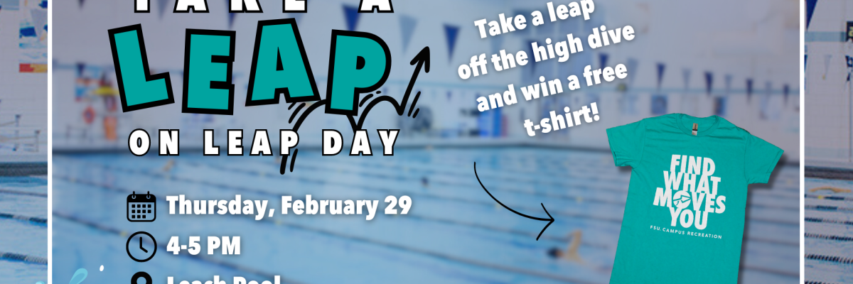 Take A Leap on Leap Day Flyer