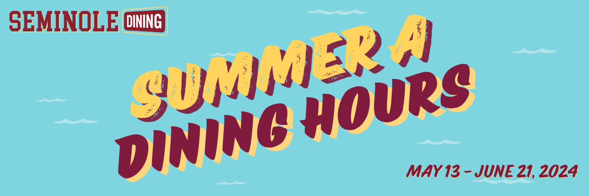 Summer A Dining Hours Banner