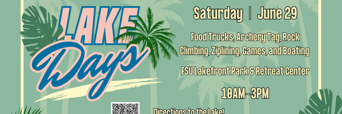 Lake Days Flyer