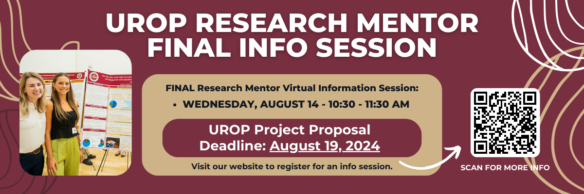 Final UROP Mentor Info Session