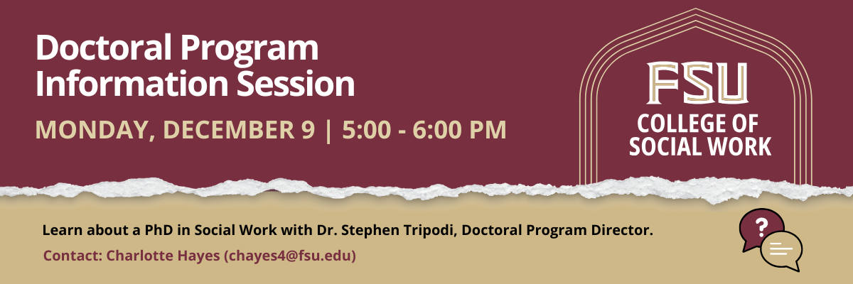College of Social Work Doctoral Program Information Session