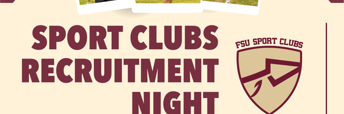 Sport clubs recruitment night flyer