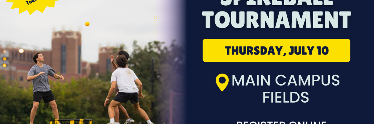Spikeball Tournament Flyer
