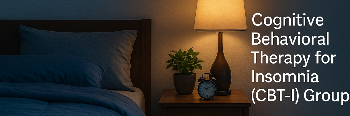 Insomnia: Group-based Cognitive Behavioral Therapy