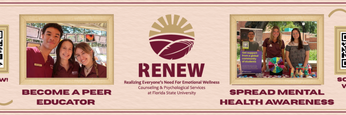 Join RENEW – Become a Peer Educator and Support Student Wellness