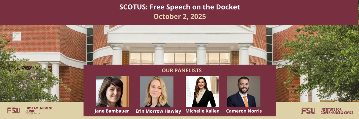 SCOTUS Preview: Free Speech on the Docket