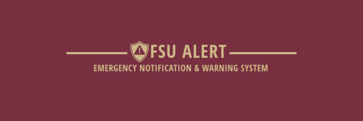 Florida State University will conduct a comprehensive TEST of the FSU ALERT Emergency Notification and Warning System for the Tallahassee campus on Sunday, Oct. 19, at 3:00 p.m. ET.