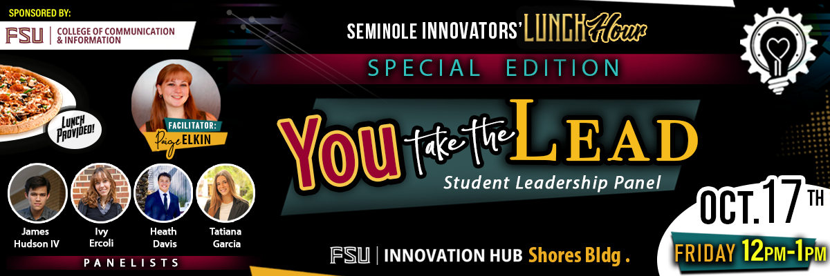 You Take the Lead: Student Leadership Panel
